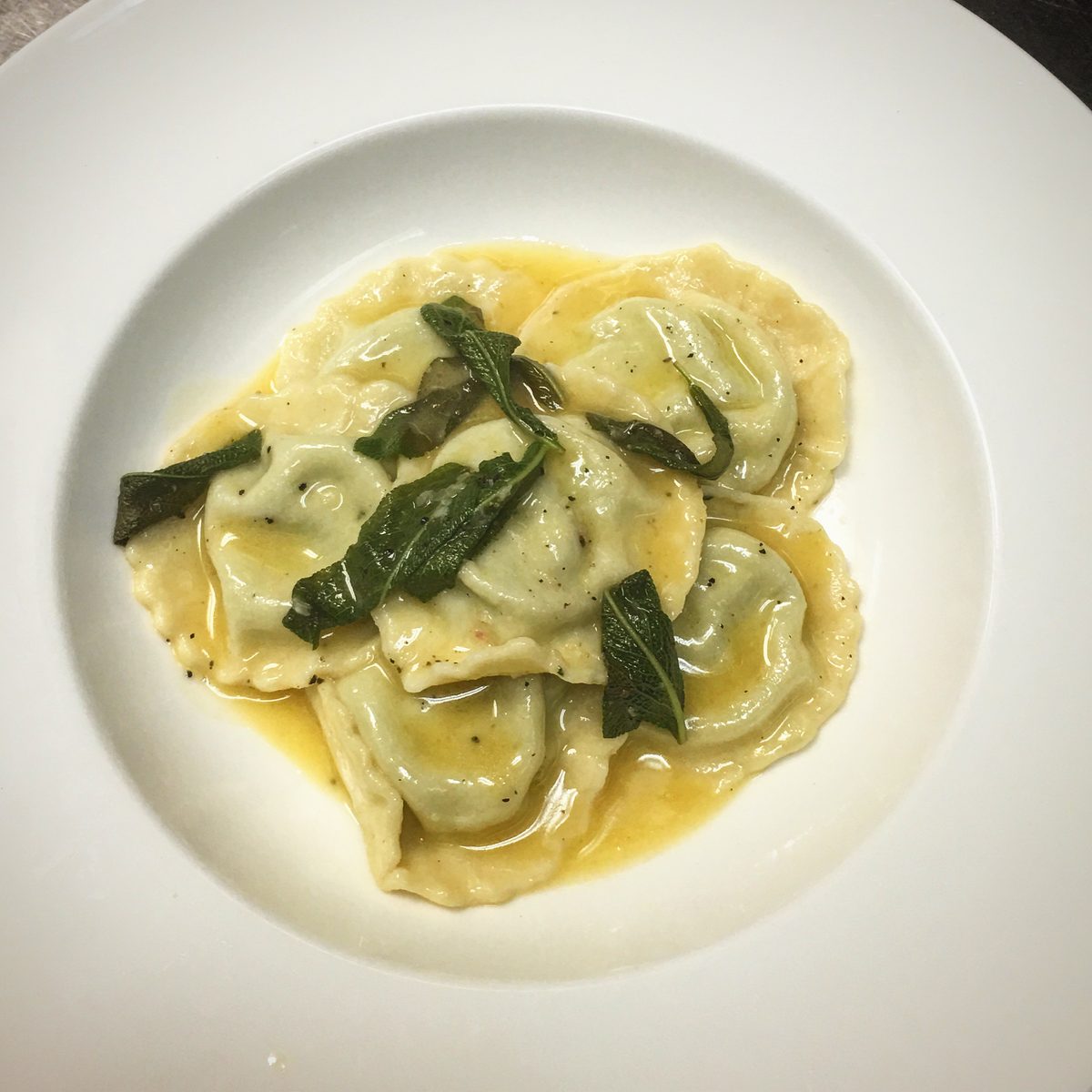 Ravioli Sage